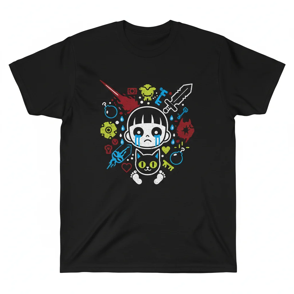 The Binding of Isaac Tee: A Journey in Original Artwork