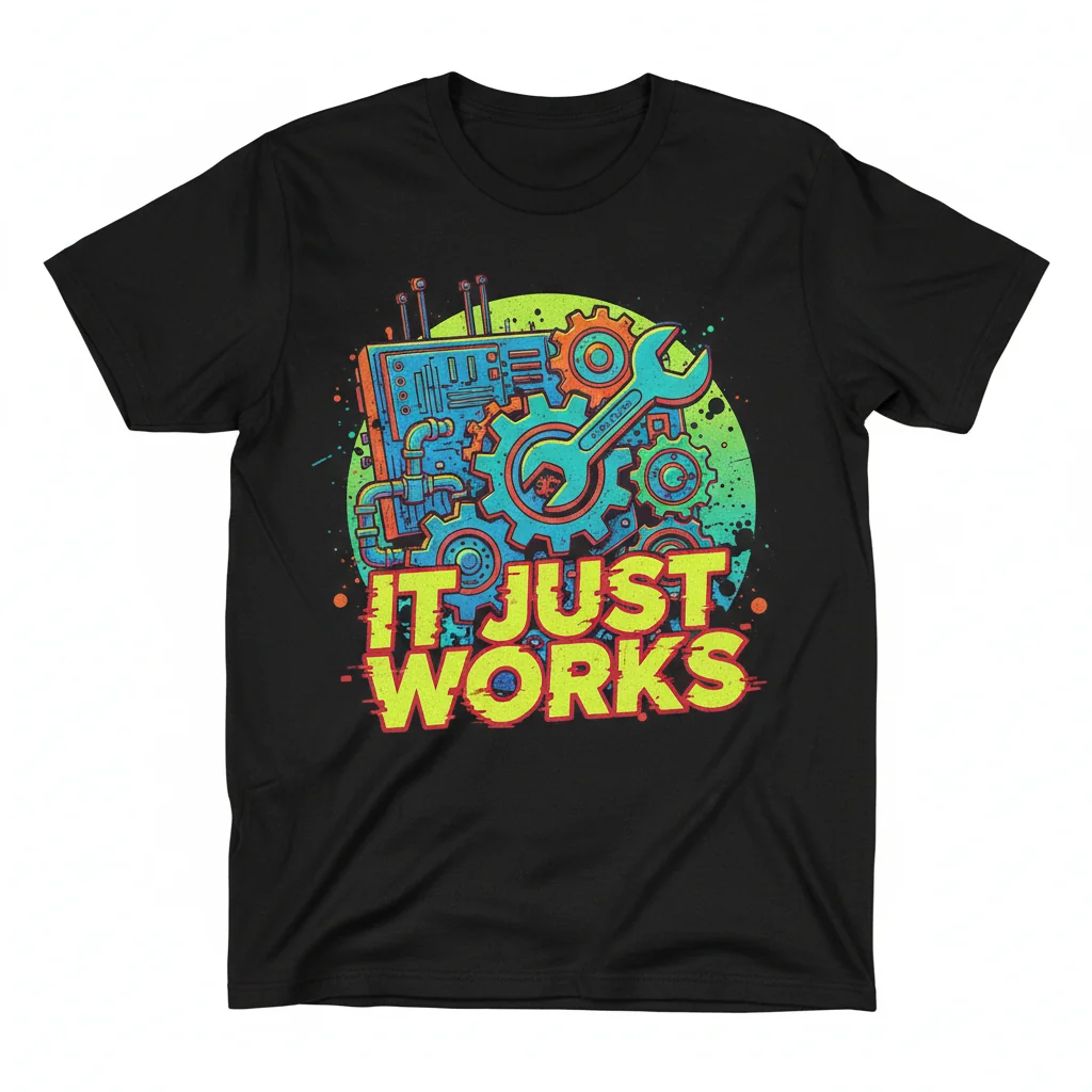 The 'It Just Works' Vibe: Effortless Style Essential T-Shirt