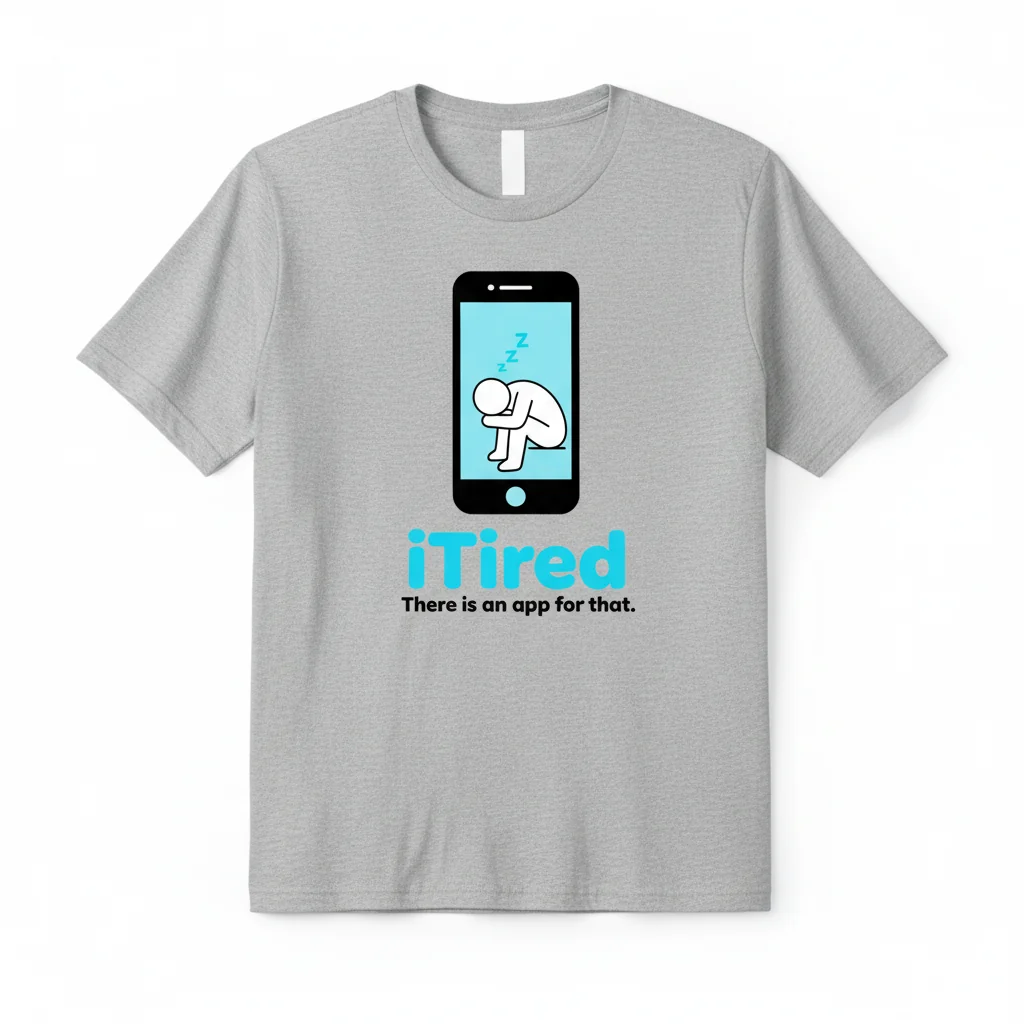iTired: The App for That – Premium Street Tee
