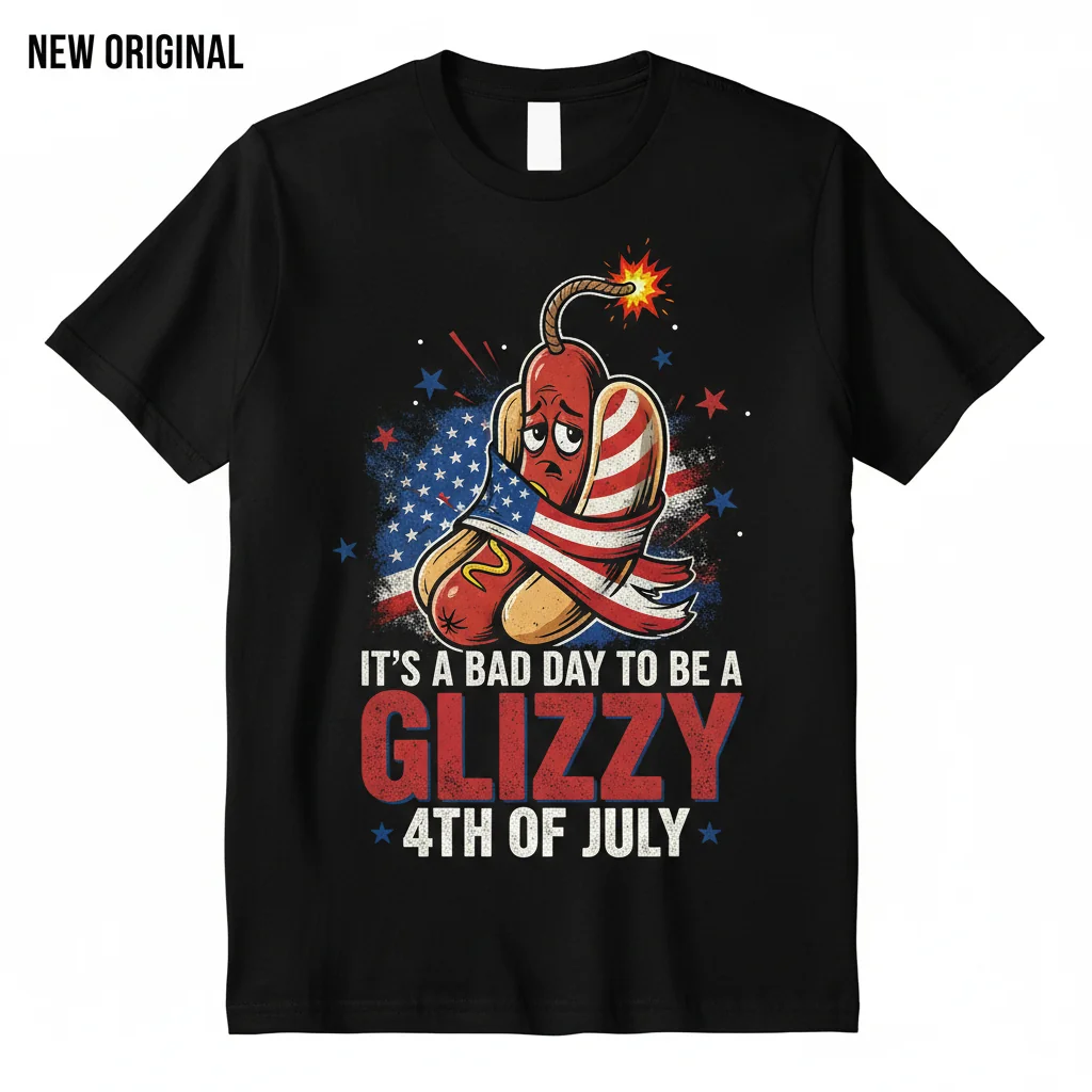 “It's a Bad Day to Be a Glizzy” Premium Art Tee