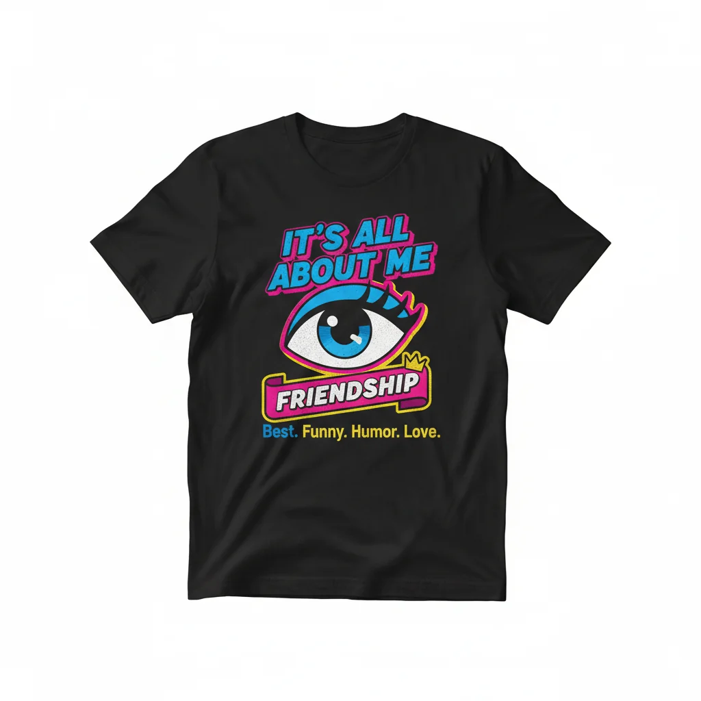 Divertido “It's All About Me” Meme Camiseta Unisex de Humor – Amor Propio