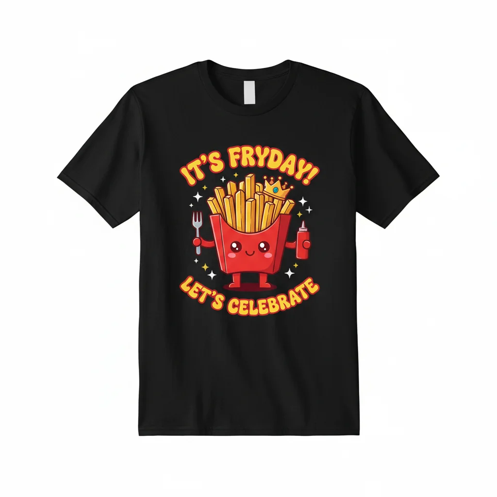 It's Fryday French Fry Friday Kawaii Essential T-Shirt