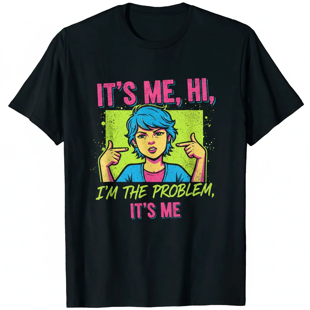 Taylor Swift "Anti-Hero" Lyrics Essential T-Shirt - "It's Me, Hi, I'm The Problem"