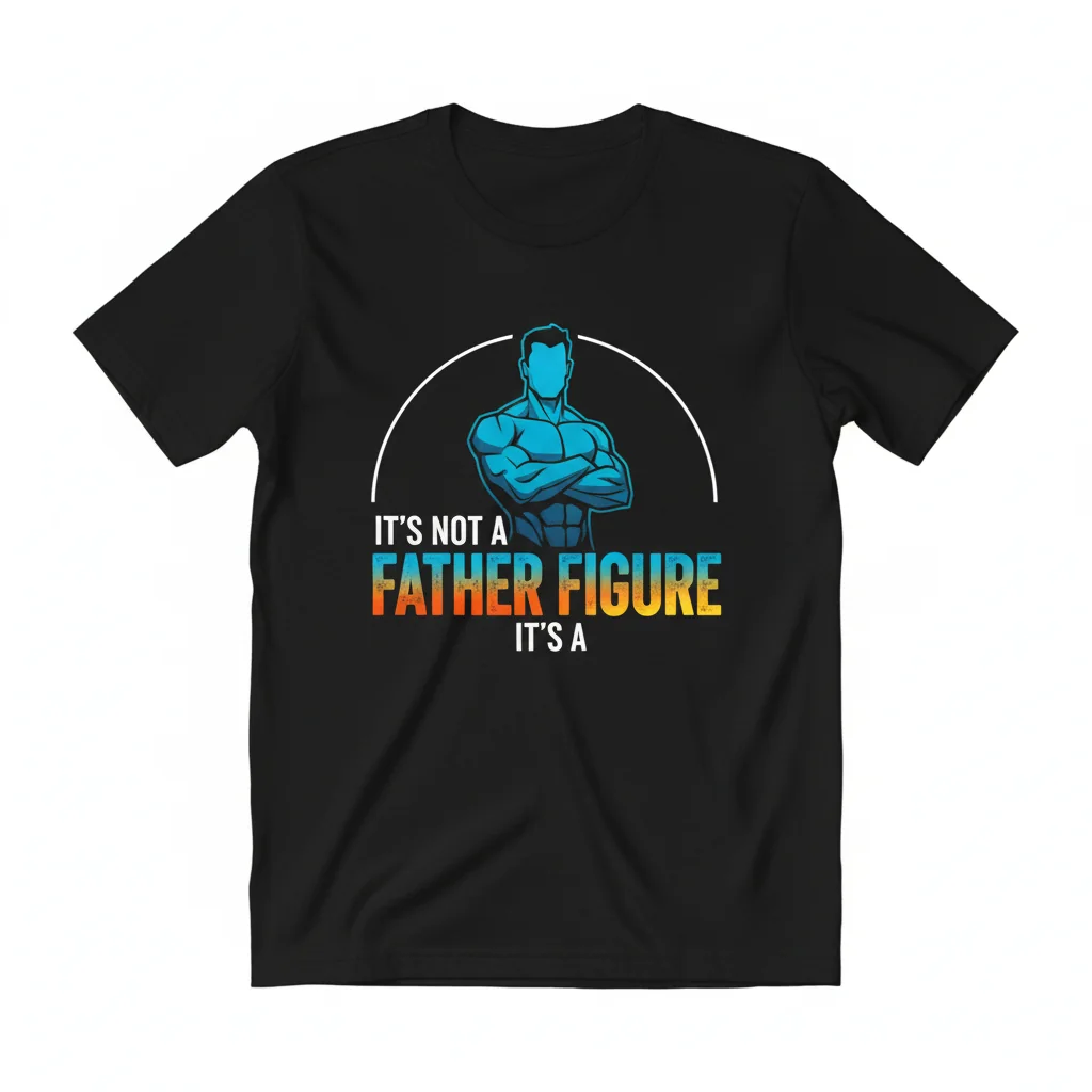 Father Figure: A Premium Tee for the Inspirational Dad