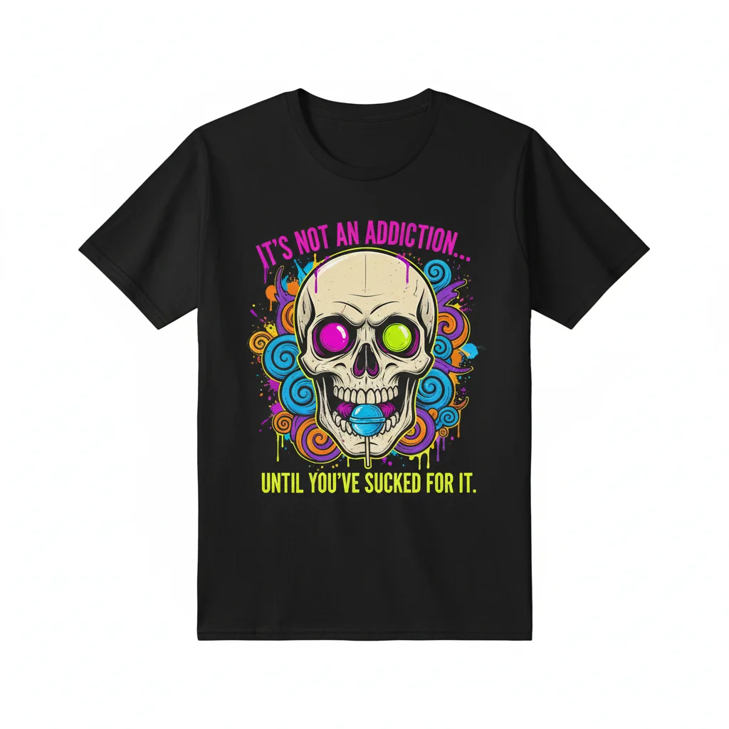 “It's Not an Addiction Until…” Premium Unisex Essential T-Shirt – Fade-Resistant & Pre-Shrunk Comfort