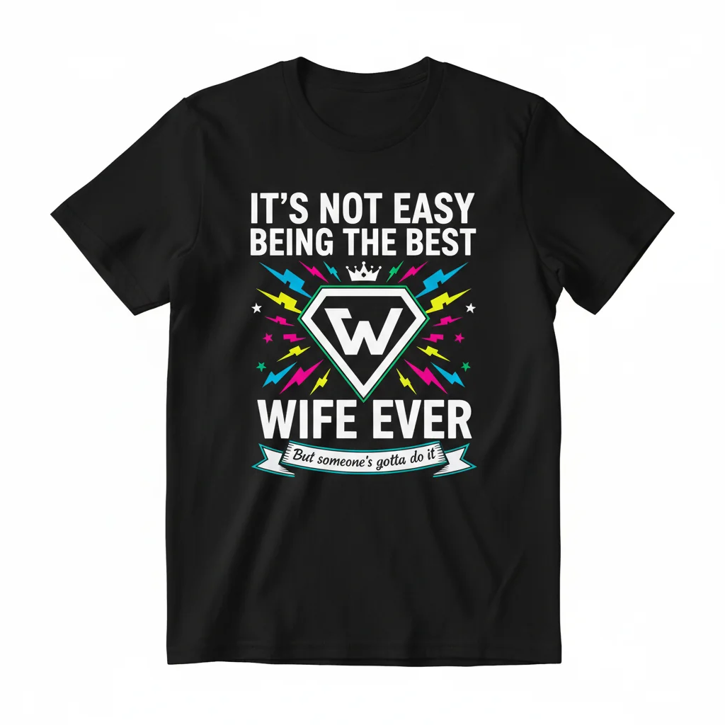 Best Wife Ever Tee: Effortless Style Statement