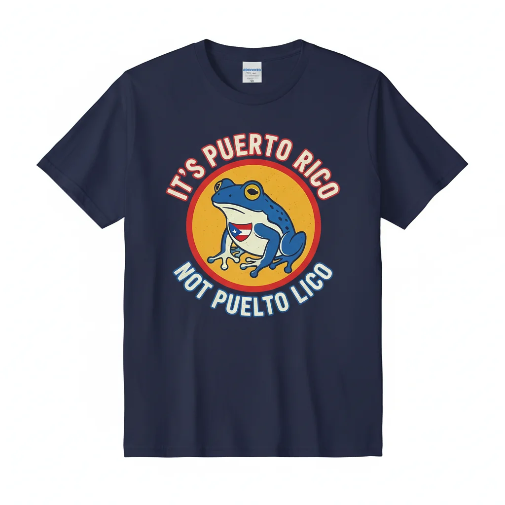 Puerto Rico Not Puelto Lico Essential T-Shirt - Island Pride Tee