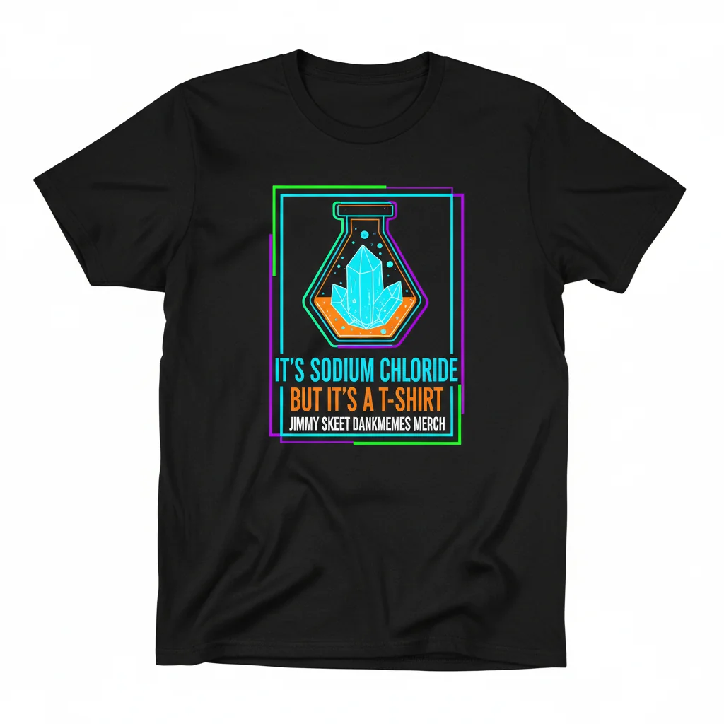 Sodium Chloride Meme T-Shirt | Full Script Dankmemes Merch