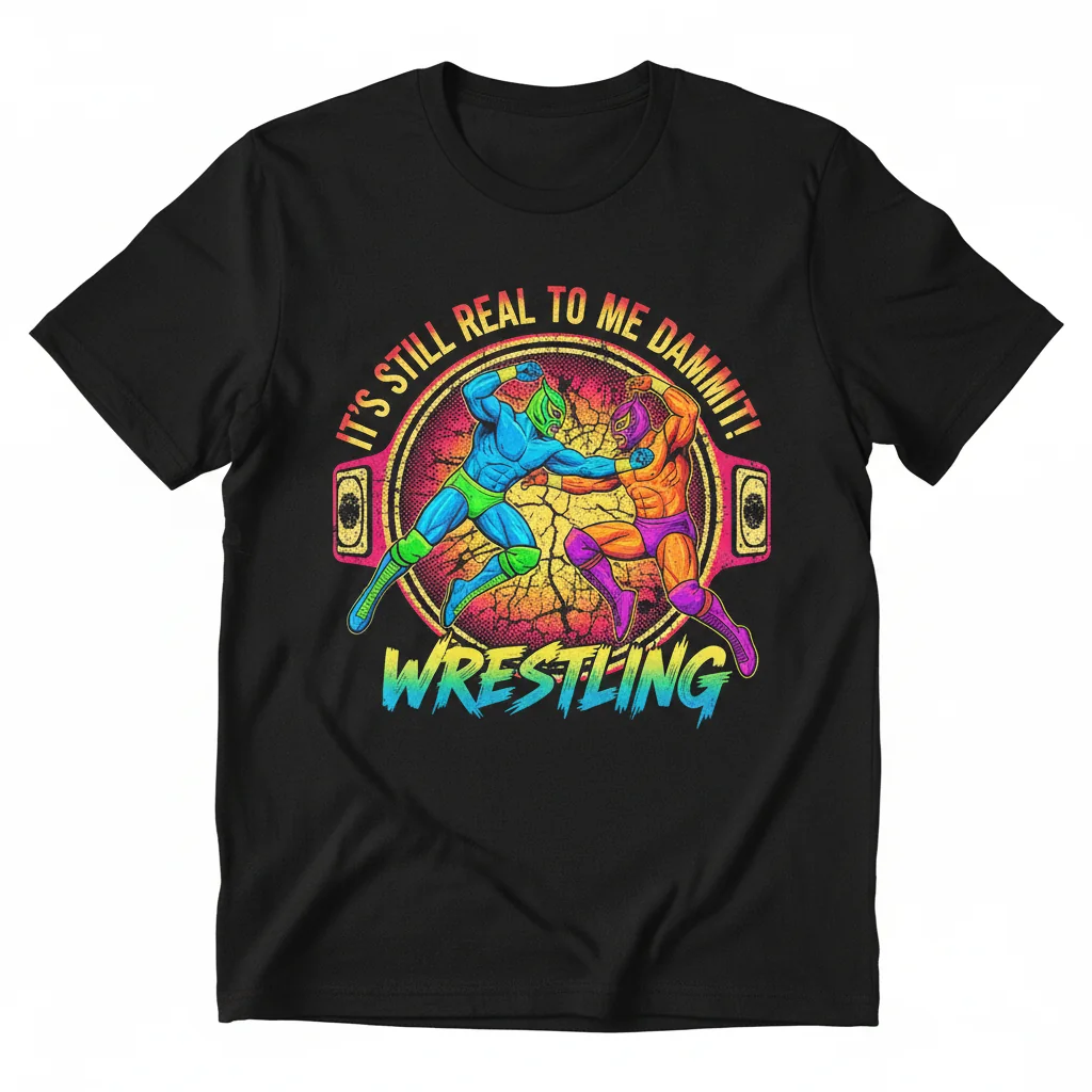 Still Real: Wrestling Vibe Essential Tee