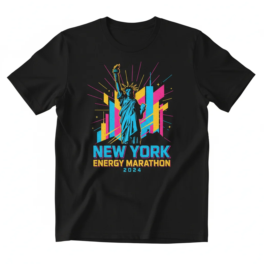 Unleash Your Inner Champion: New York Energy Marathon Performance Tee