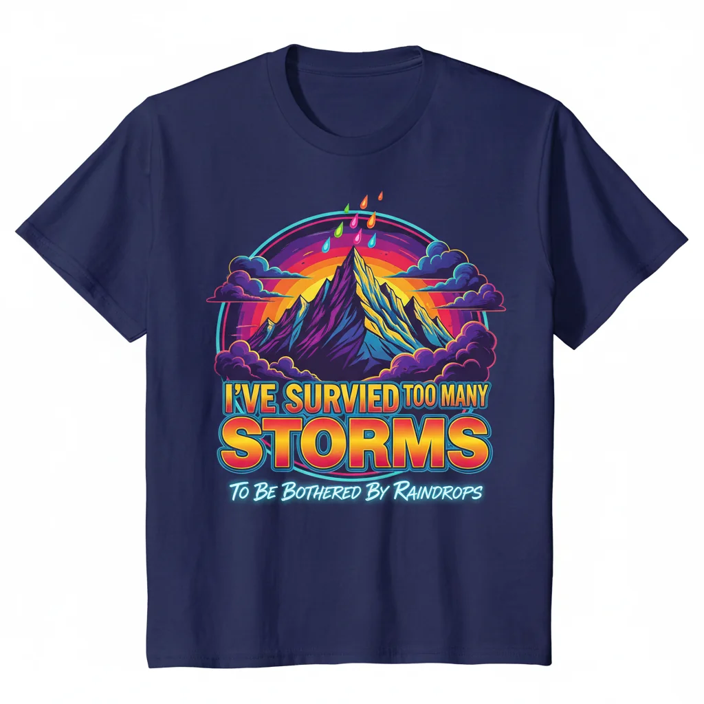 Survived Too Many Storms: Resilient Spirit Tee