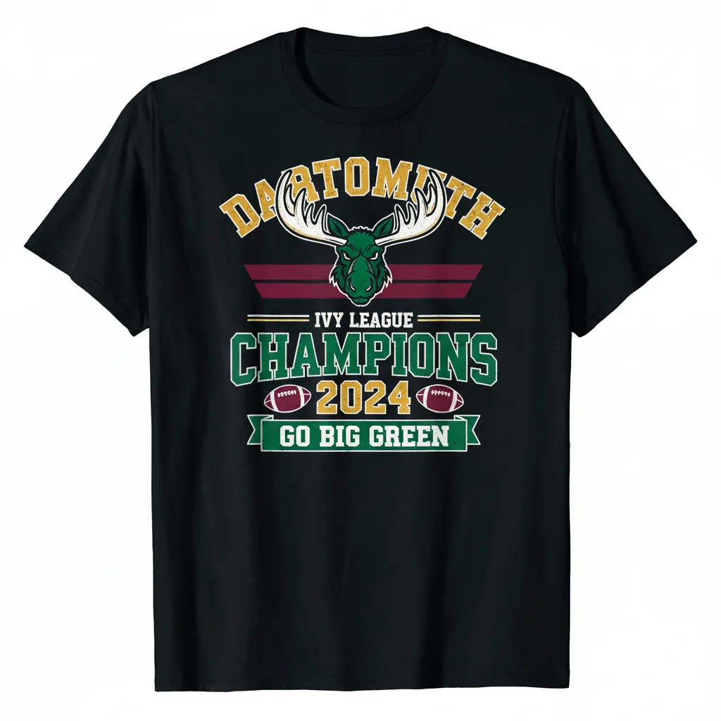 Dartmouth Football '24 Champs Tee | Go Big Green