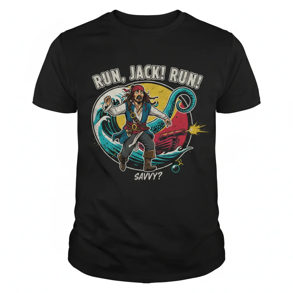 Embrace the Spirit of Freedom: The Jack Sparrow Escape Essential T-Shirt