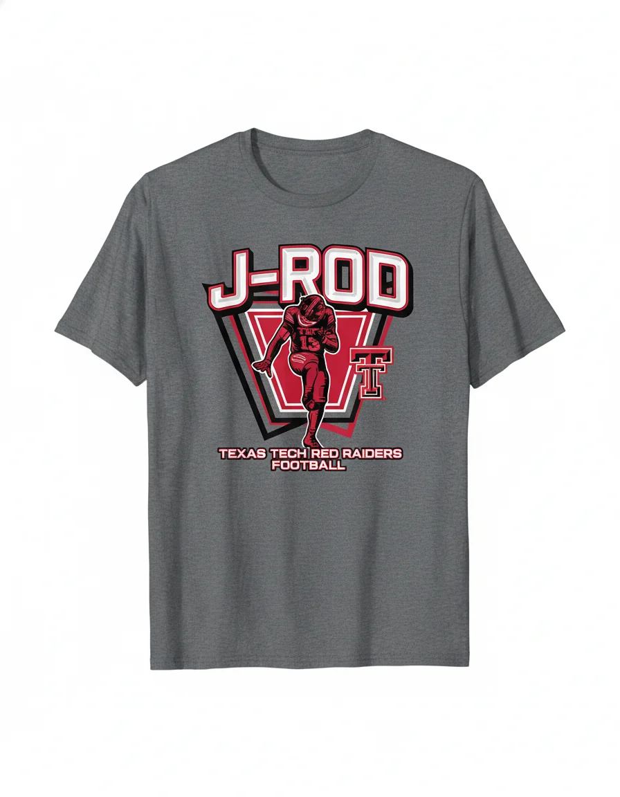 The J-Rod 'Red Raiders' Tribute Tee | Texas Tech Streetwear