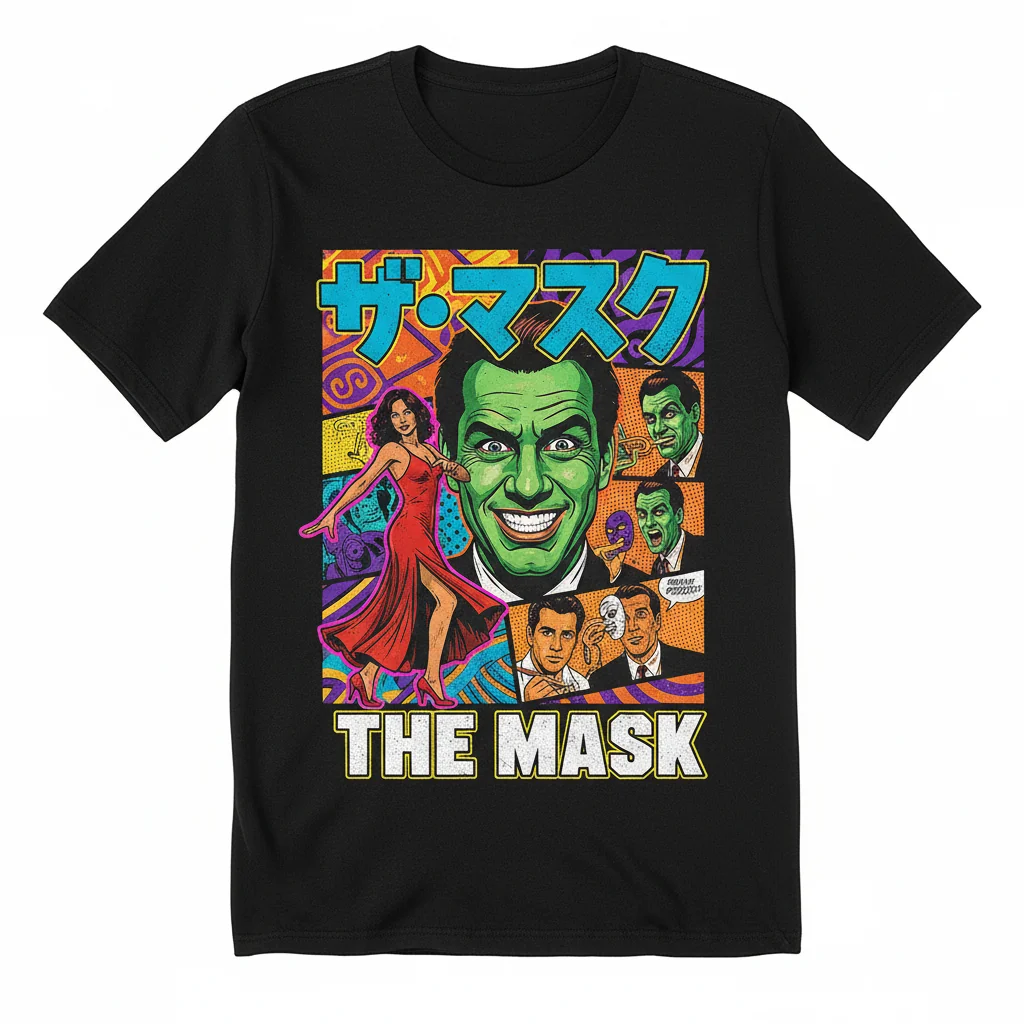 The Mask 1994 Japanese Poster Tee