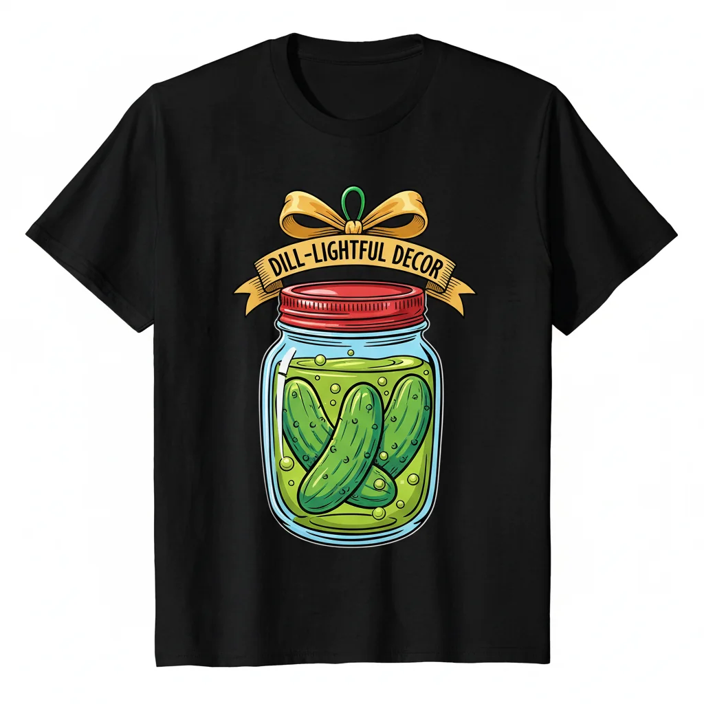 Whimsical Pickles Ornament: A Jar of Joy for Your Tree