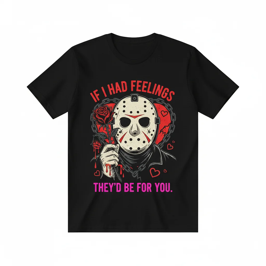 Voorhees Valentine: "If I Had Feelings" Street Tee