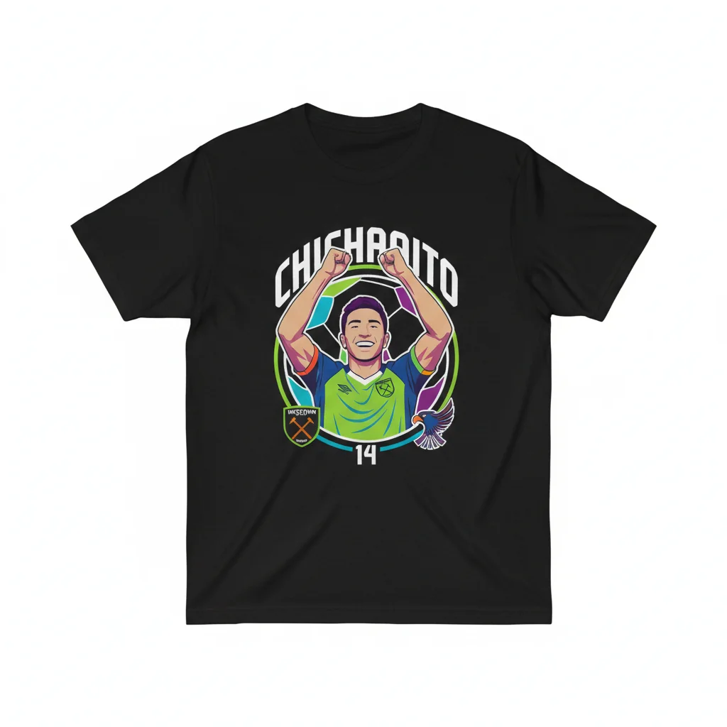 Chicharito Hernandez West Ham United & Colombia National Team Essential T-Shirt | Premium Cotton Fan Tee