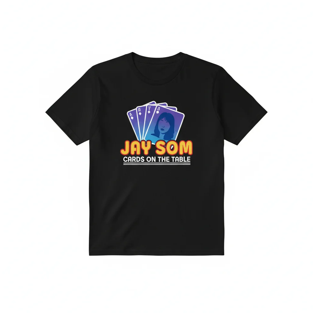 Official Jay Som 'Cards on the Table' Shirt | Premium Unisex Fit & Fade-Resistant Print