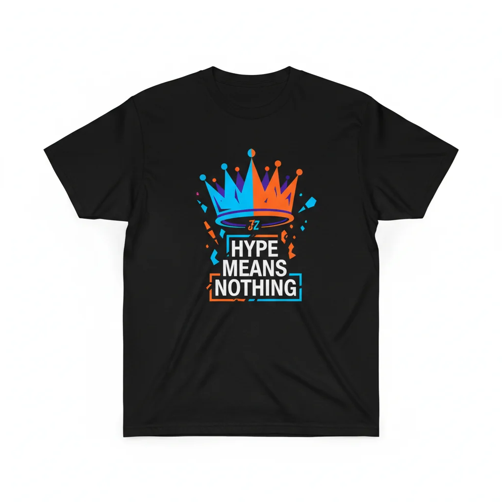 Jay-Z 'Hype Means Nothing' Essential T-Shirt - Premium Cotton Graphic Tee