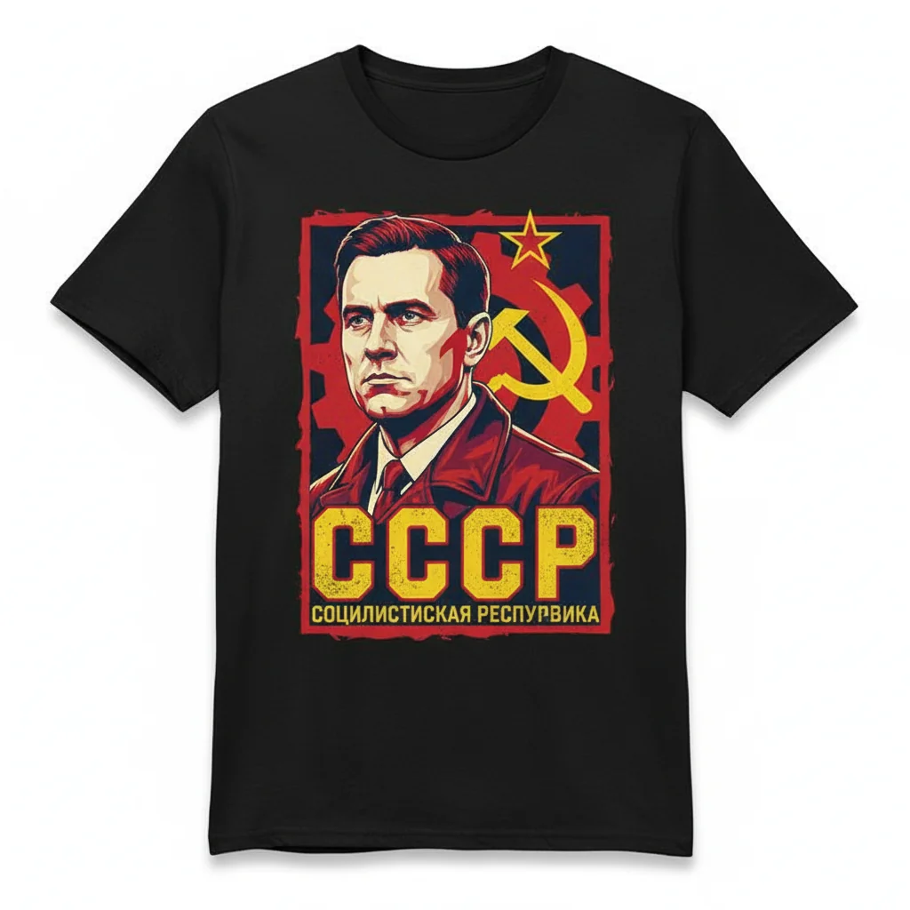 J.D. Vance CCCP Soviet Social Communist Graphic T-Shirt | Premium Cotton Tee