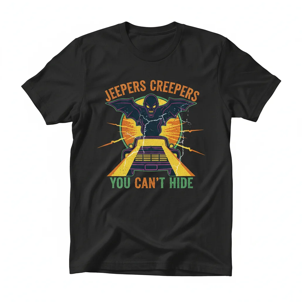 Jeepers Creepers T-Shirt | Horror Movie Graphic Tee | The Creeper Unisex Shirt