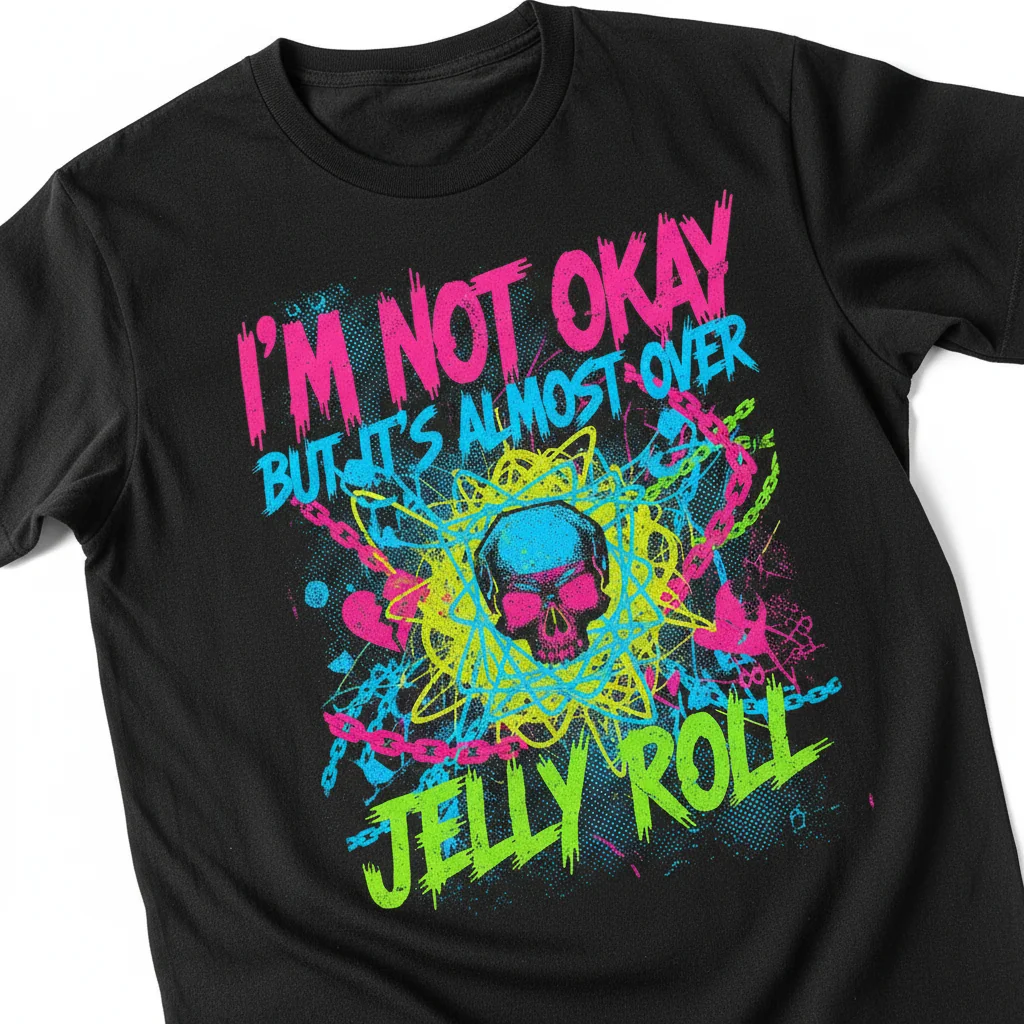 Jelly Roll "I'm Not Okay" Essential T-Shirt: Unmatched Comfort & Lasting Style