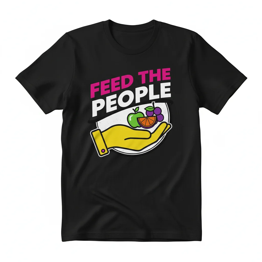Feed The People Statement Tee