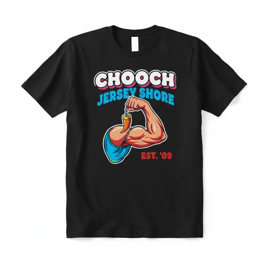 Jersey Shore Chooch T-Shirt | Funny TV Show Graphic Tee