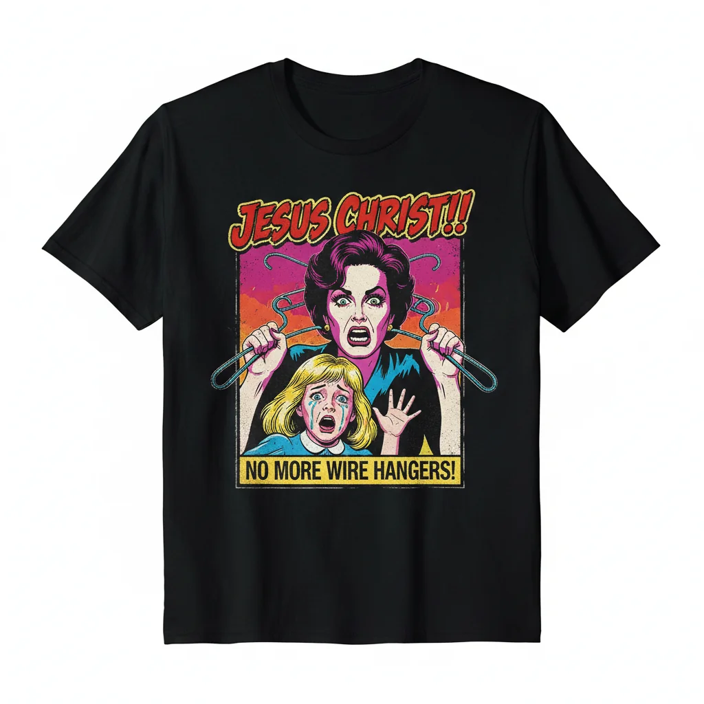 Divine Rebellion: 'Mommie Dearest' Inspired Essential T-Shirt