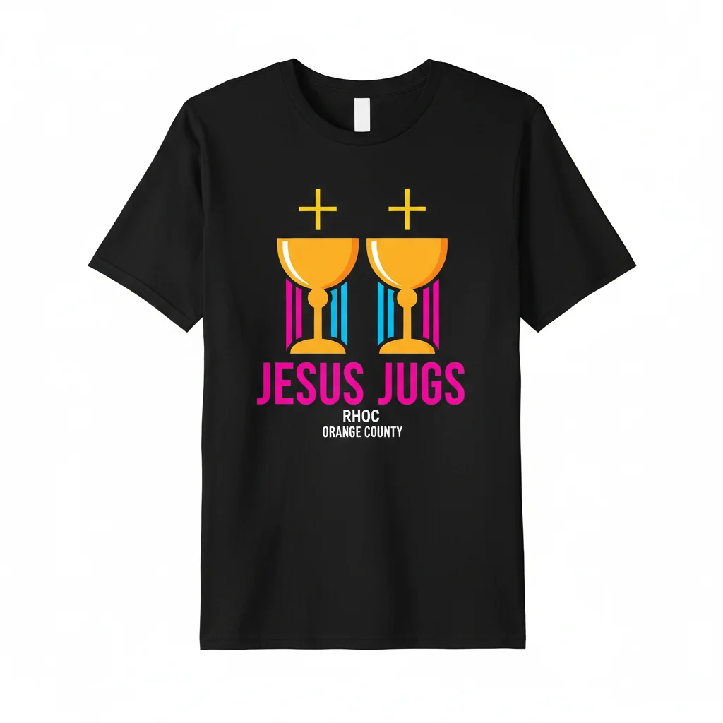 Jesus Jugs RHOC T-Shirt | Real Housewives of Orange County Fan Shirt