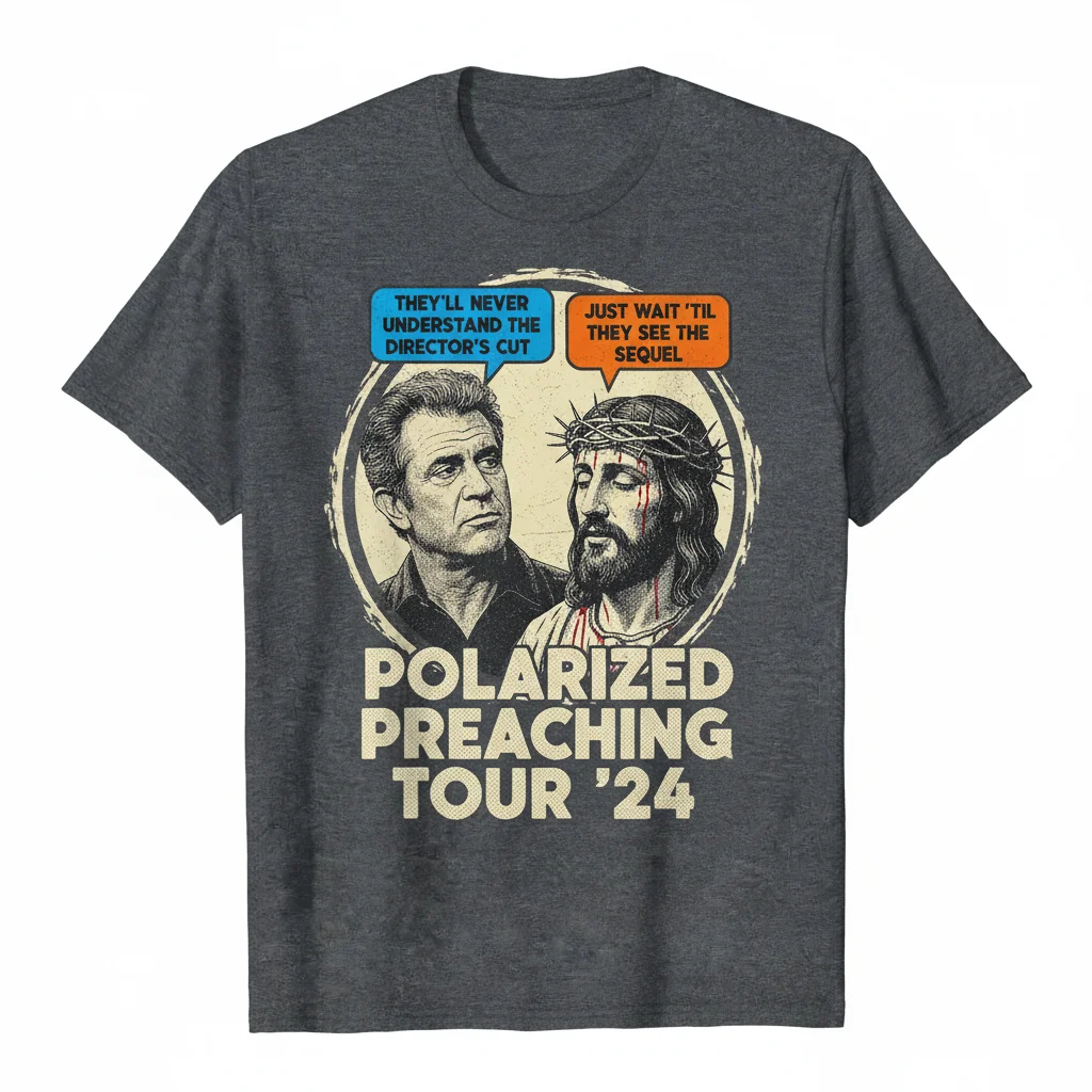 Jesus Mel Gibson Meme Essential T-Shirt – Premium Cotton Funny Graphic Tee