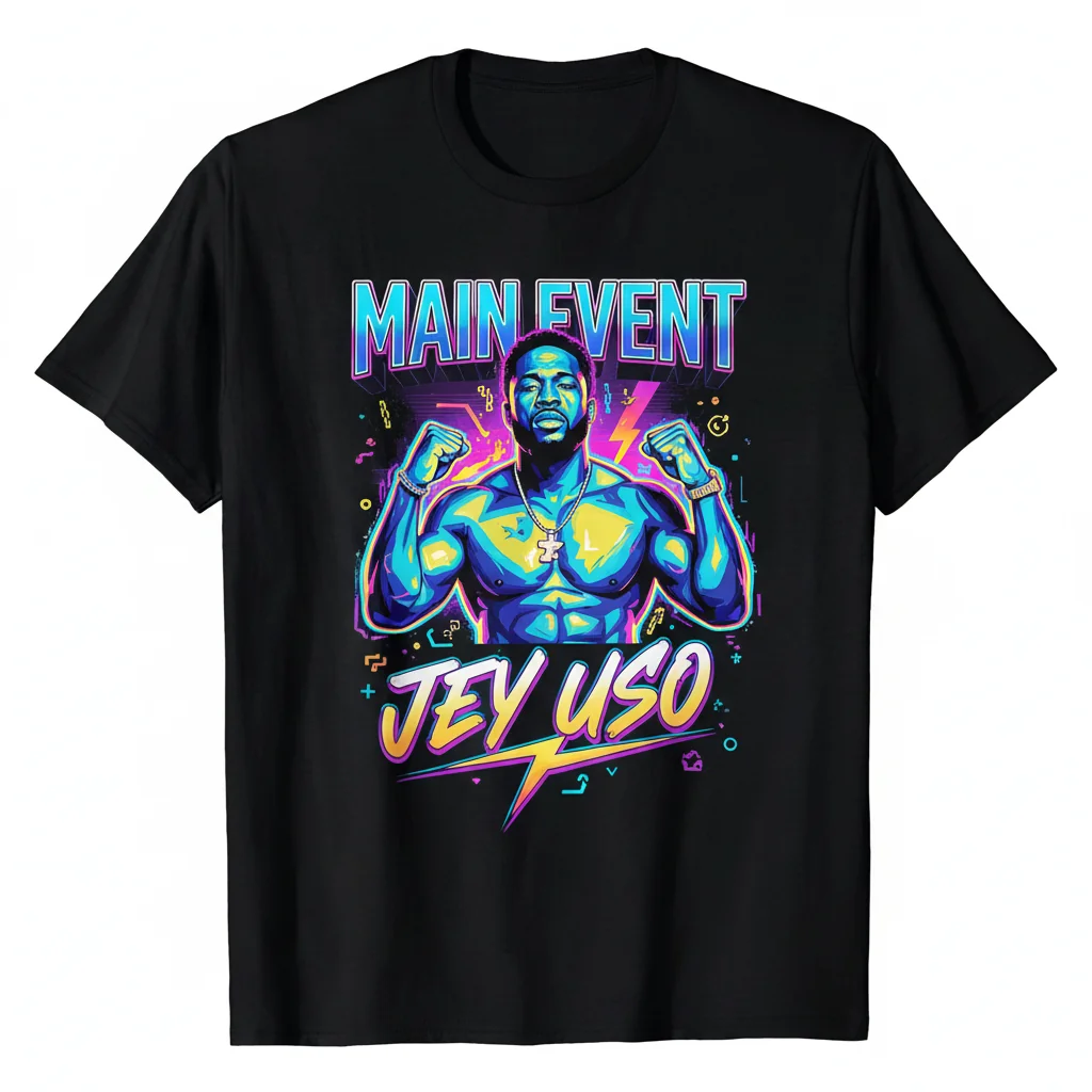 Jey Uso Pose Main Event Signature Shirt – Ultimate Fan Durability & Comfort