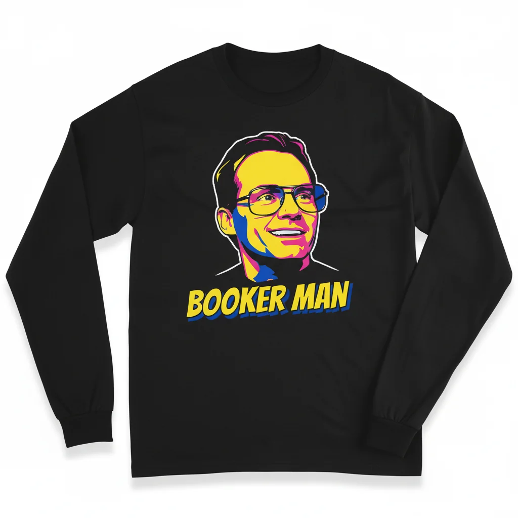 Jim Cornette Face Long Sleeve Tee