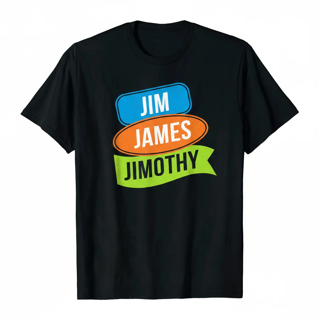 Jim James Jimothy Essential T-Shirt – Premium Soft Cotton Tee
