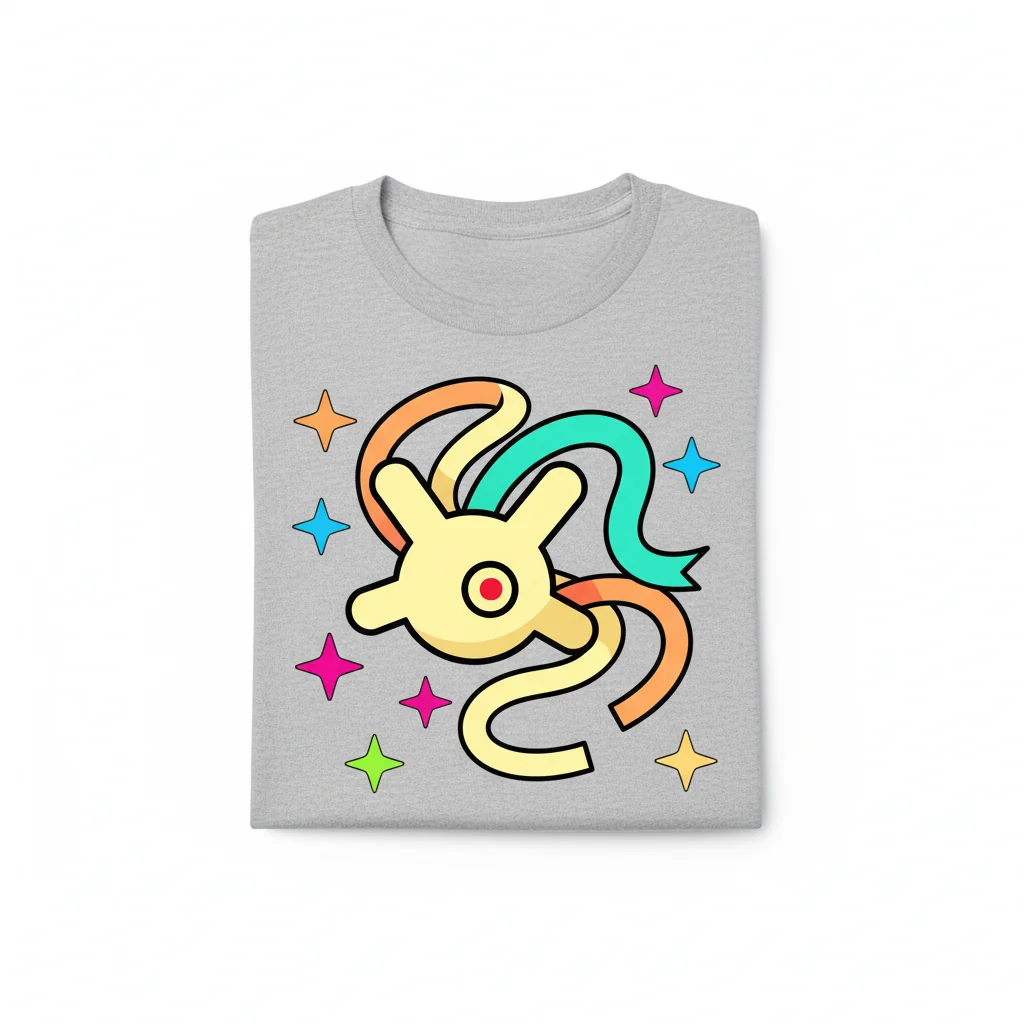 Jirachi FanArt V2 Essential T-Shirt - Comfortable & Unique Pokémon Design