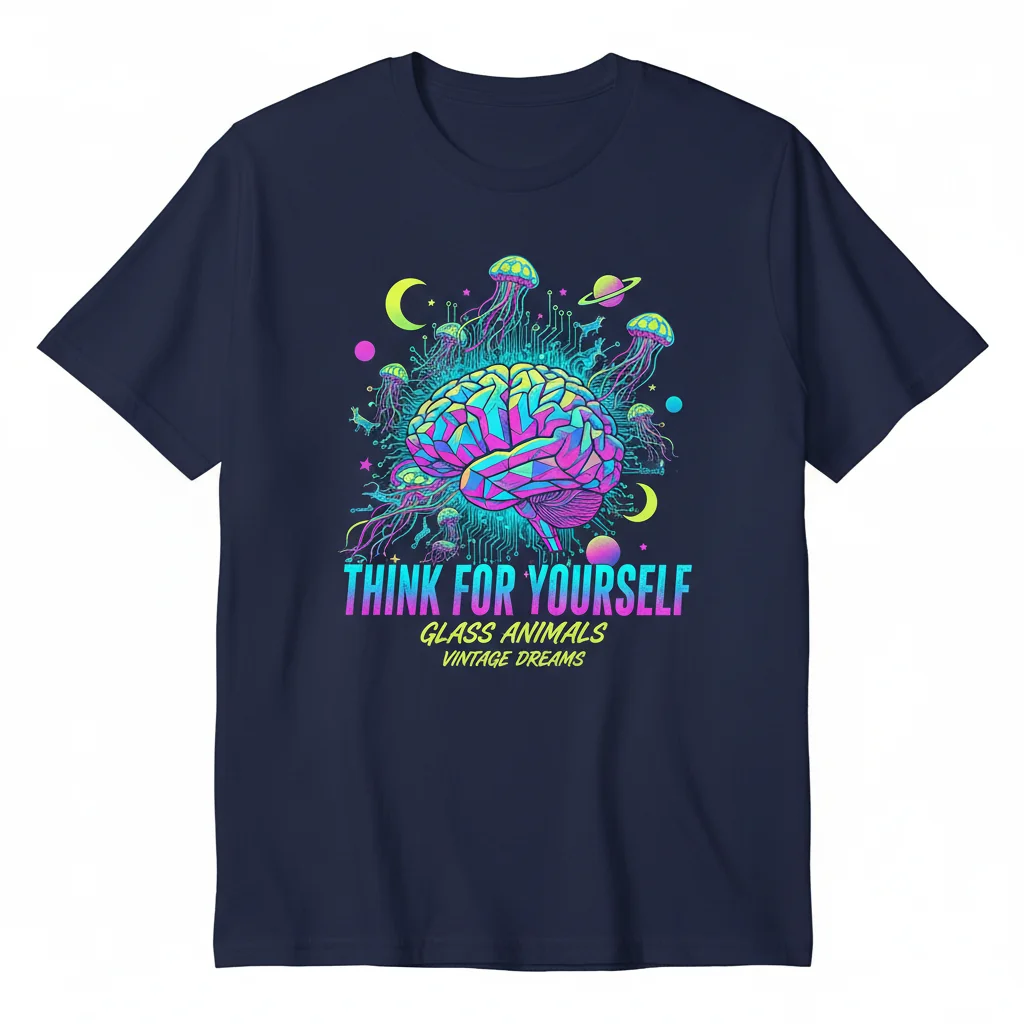 Think For Yourself Vintage Shirt | Inspired by Glass Animals & Joe Bartolozzi