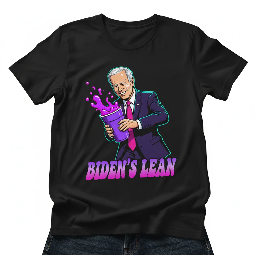 “Biden Lean” Classic Unisex T-Shirt – Durable, Pre-Shrunk Comfort, Vibrant Print
