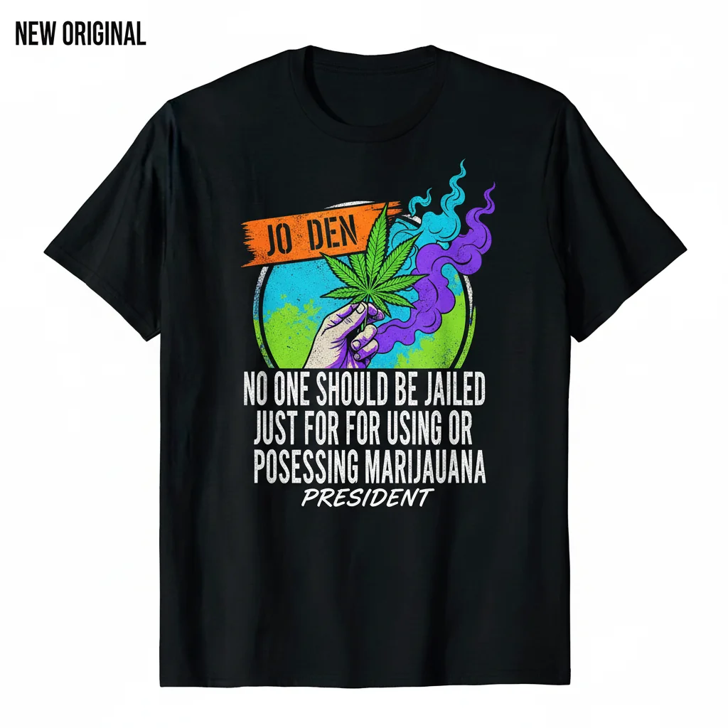 Biden Marijuana Decrim Tee - Streetwear Essential
