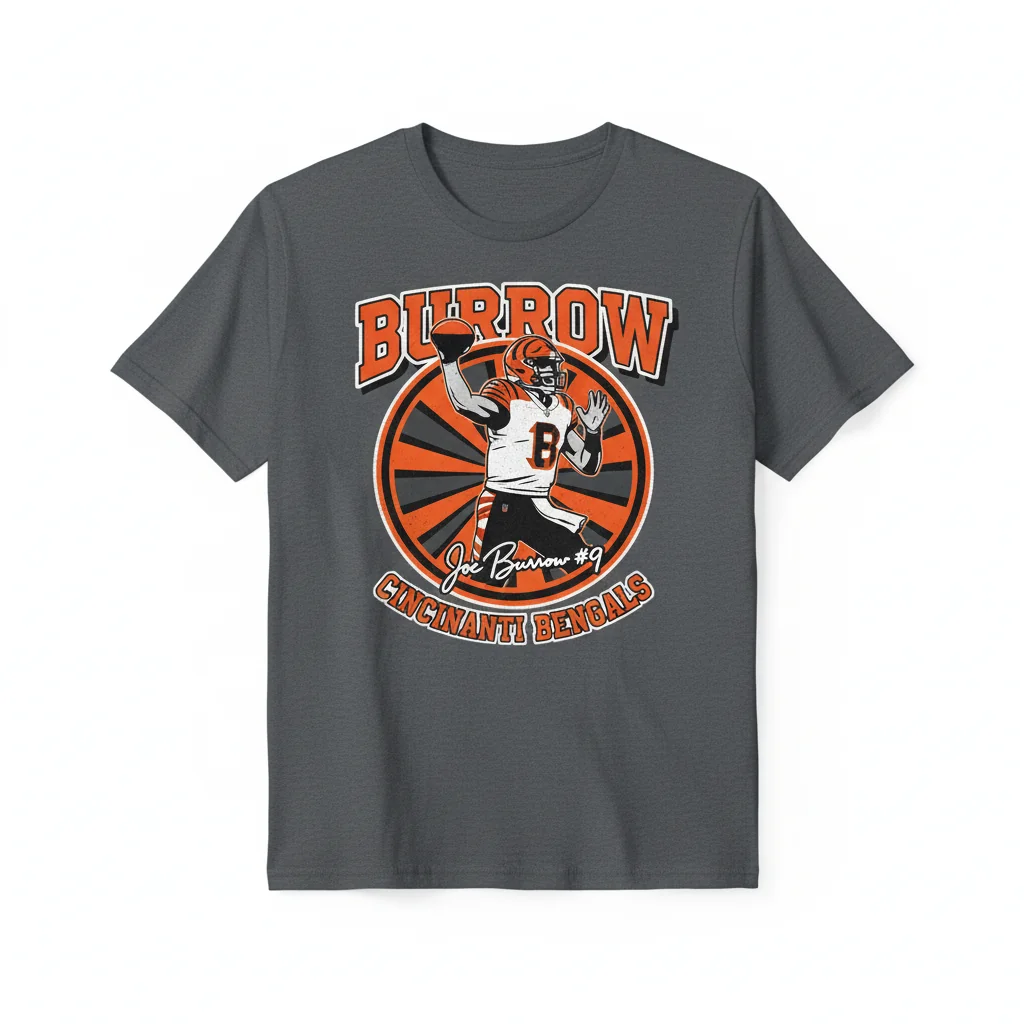 Burrow Signature Tee: Bengals Street Vibe