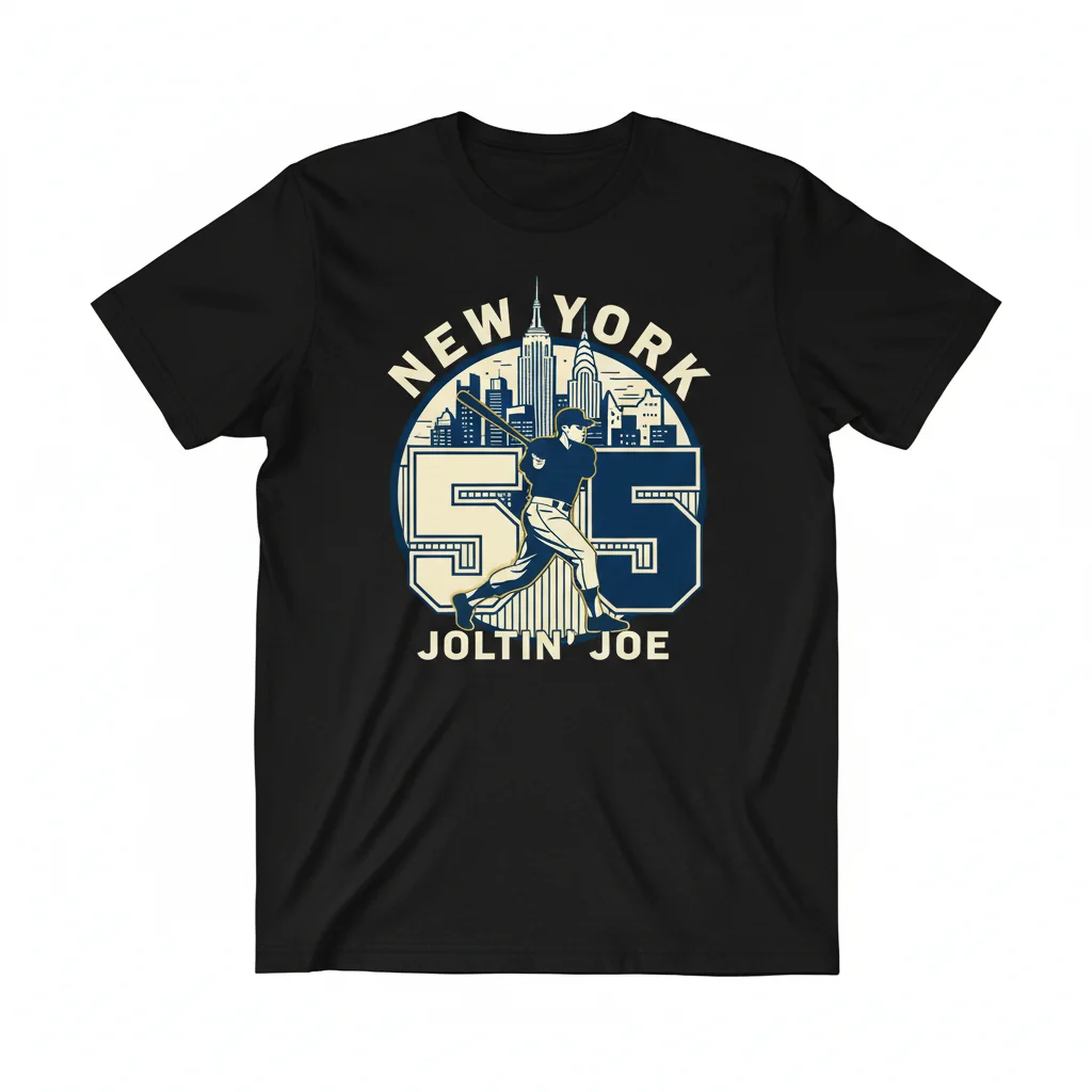 Joe DiMaggio New York Yankees #5 Essential T-Shirt - Legend Baseball Fan Apparel