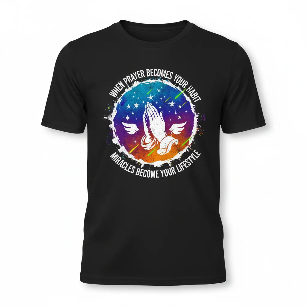 Joeyy "Prayer to Miracles" Long-Sleeve Essential T-Shirt – Unmatched Durability & Comfort
