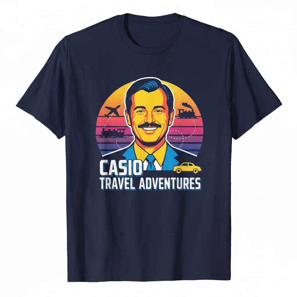 John Candy 'Planes, Trains & Automobiles' Casio Watch T-Shirt | 80s Movie Tee