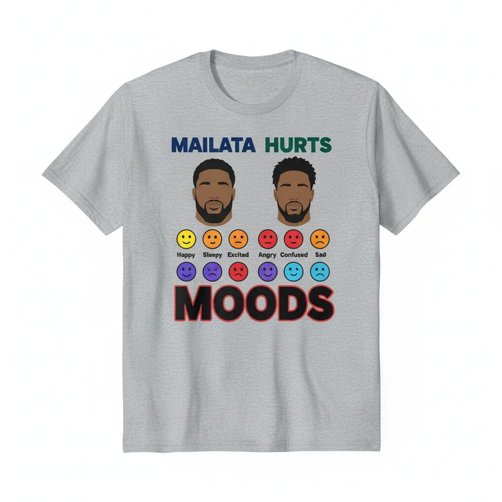 Embrace the Spectrum: Mailata & Hurts 'Happy Sleepy Excited' Premium Tee