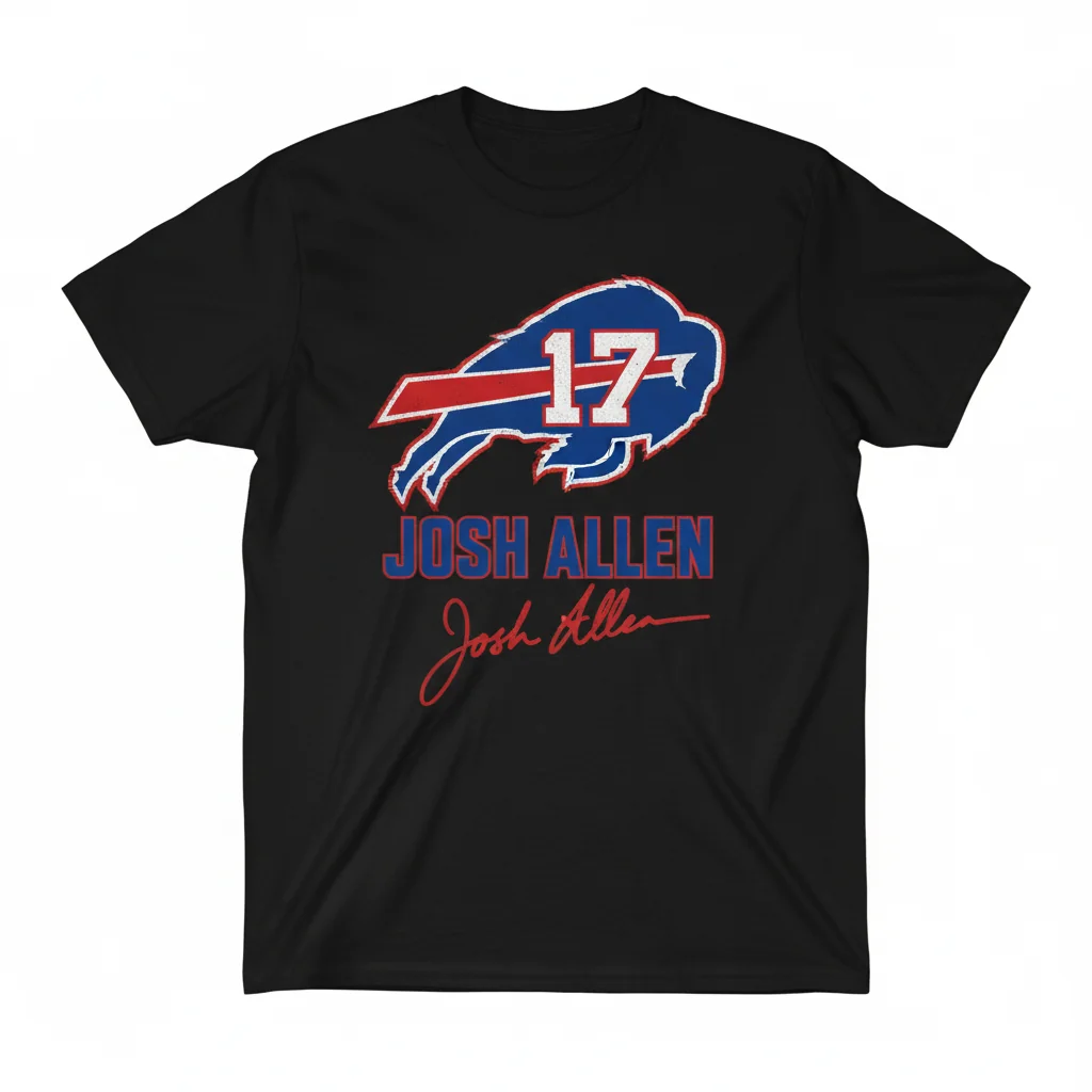 Embrace the Spirit: Josh Allen's Buffalo Bills Legacy Tee
