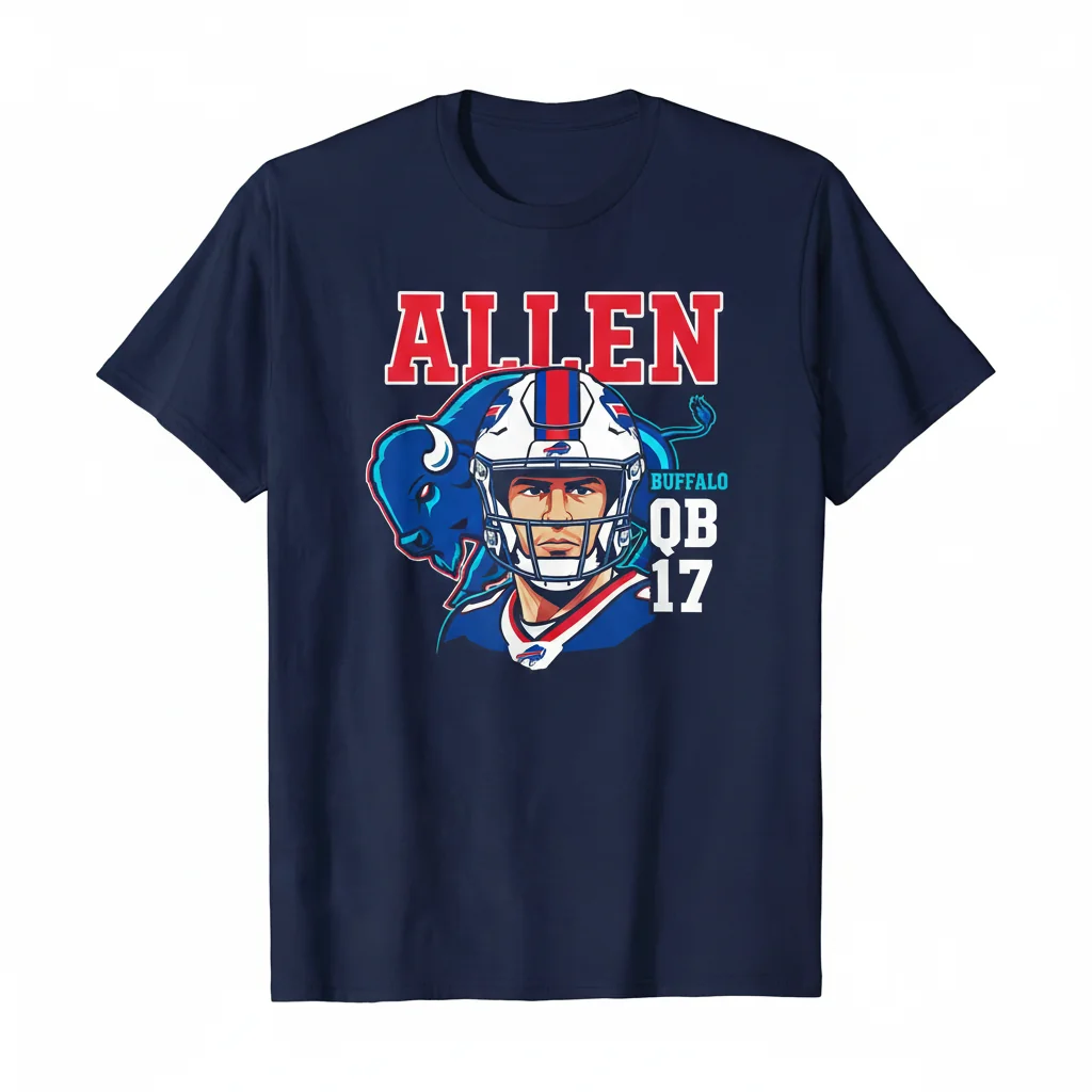 Embrace the Spirit: Josh Allen Bills Quarterback Legacy Tee