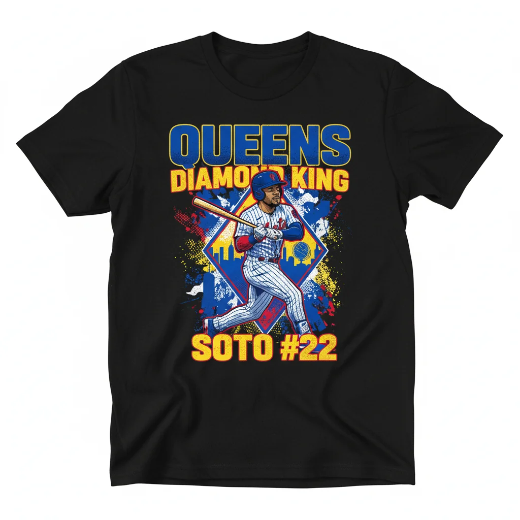 Soto Queens Diamond Caricature Signature Tee