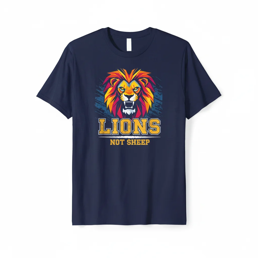 Edelman 'Lions Not Sheep' Statement Tee