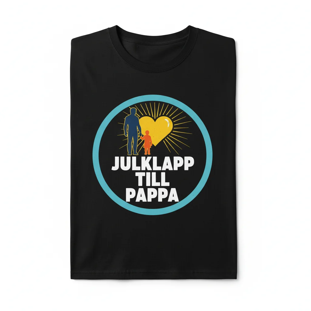 Den Perfekta JULKLAPPEN TILL PAPPA: Premium T-Shirt som Håller
