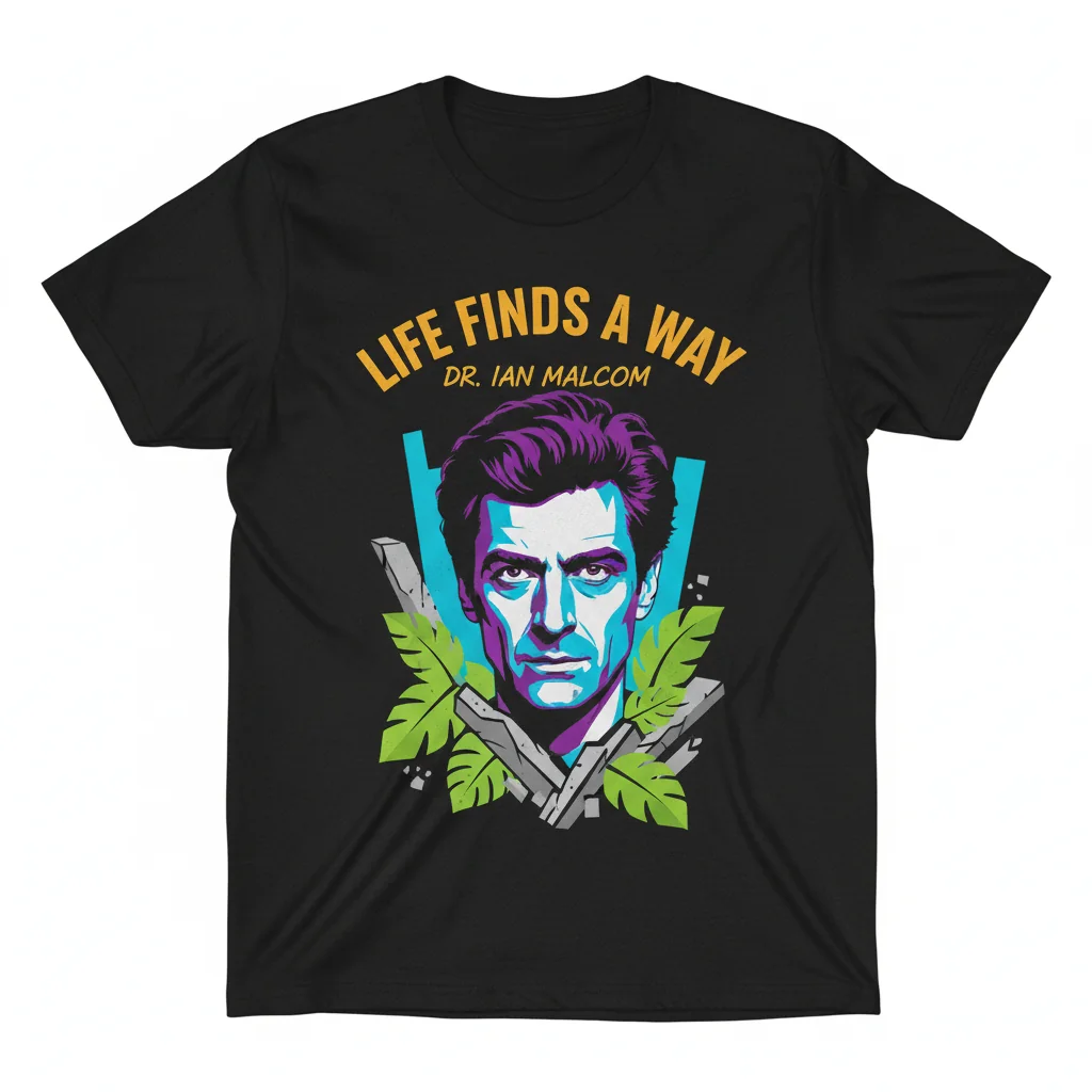 Life Finds A Way: Goldblum Stare Tee
